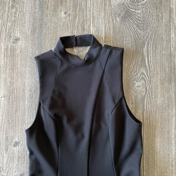 Free People Elegant Black Backless Dress - Picture 4 of 8